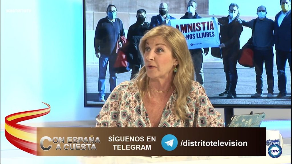 Carmen Tomás: "Aragonés no gobierna solo, gobierna con Junts, Sánchez cree que el diálogo será agradable"