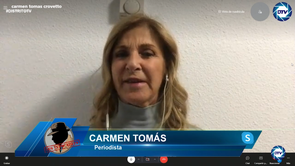 Carmen Tomás: "Barberá sufrió acoso permanente, y nadie tiene la decencia de pedir perdón después de conocerse su inocencia"