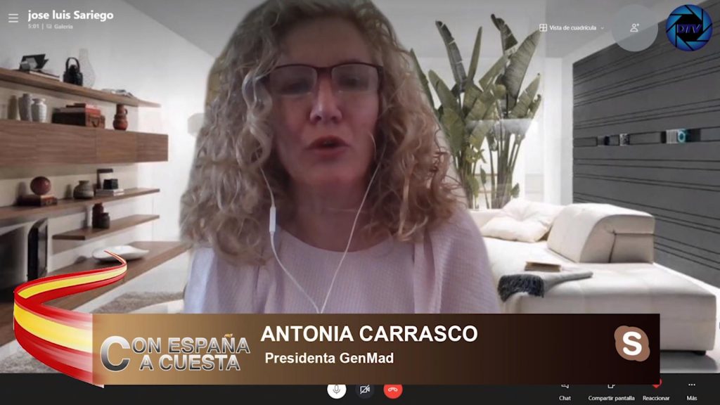 Antonia Carrasco: "Que una ministra acuse a una persona no es algo ético, no es profesional"