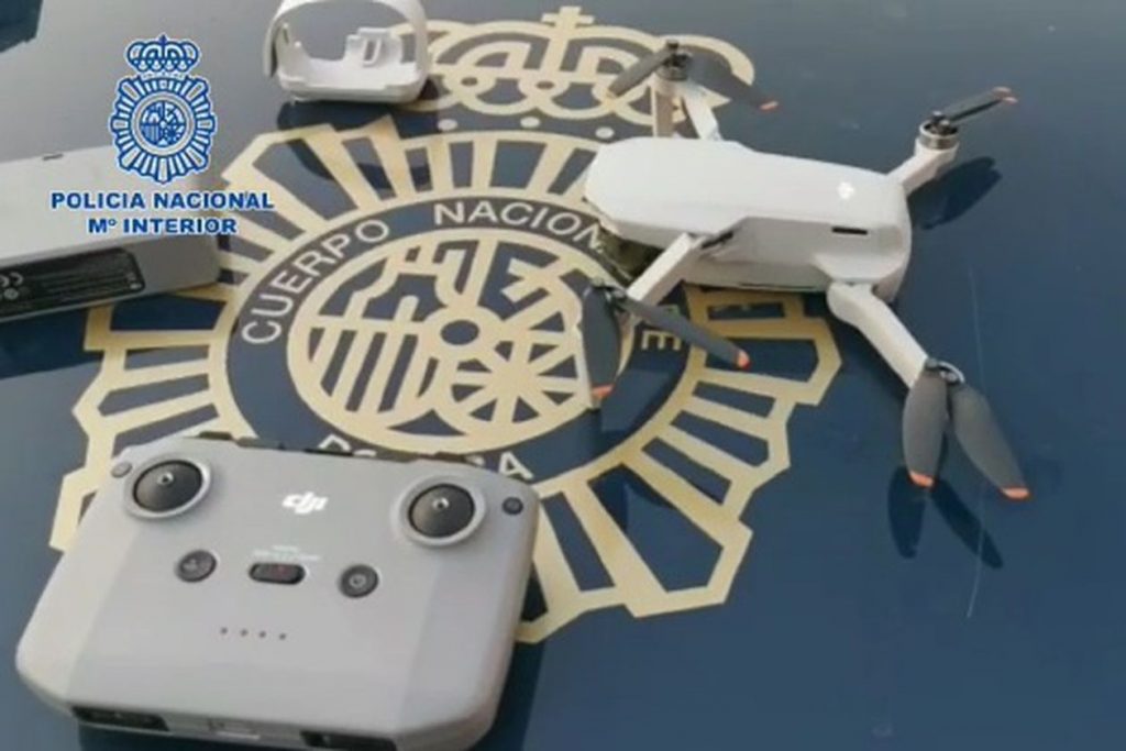 La Policía interceptó un dron que sobrevoló el Congreso de los Diputados y otros edificios estratégicos