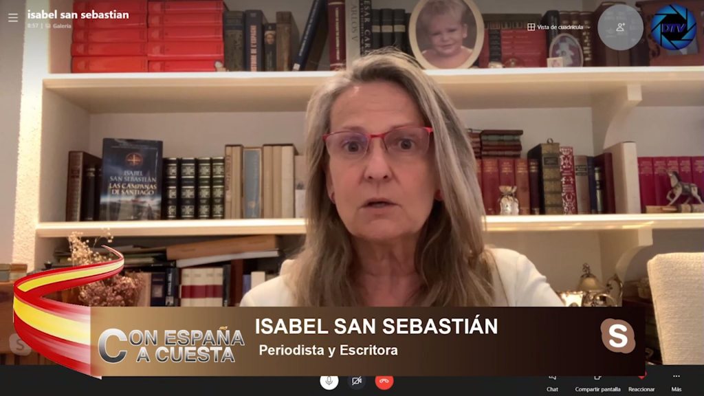 Isabel San Sebastián: "No todos podemos vivir del erario público como viven Irene Montero y su marido"
