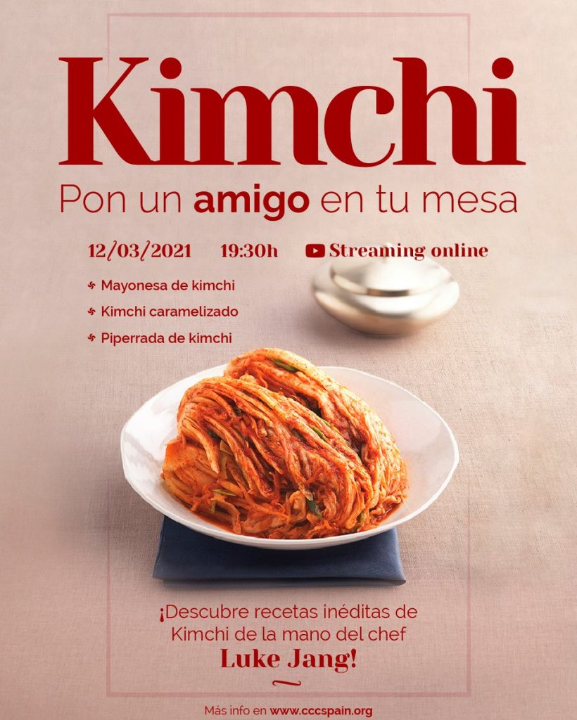 'Kimchi, pon un amigo en tu mesa', un evento culinario del Centro Cultural Coreano en España
