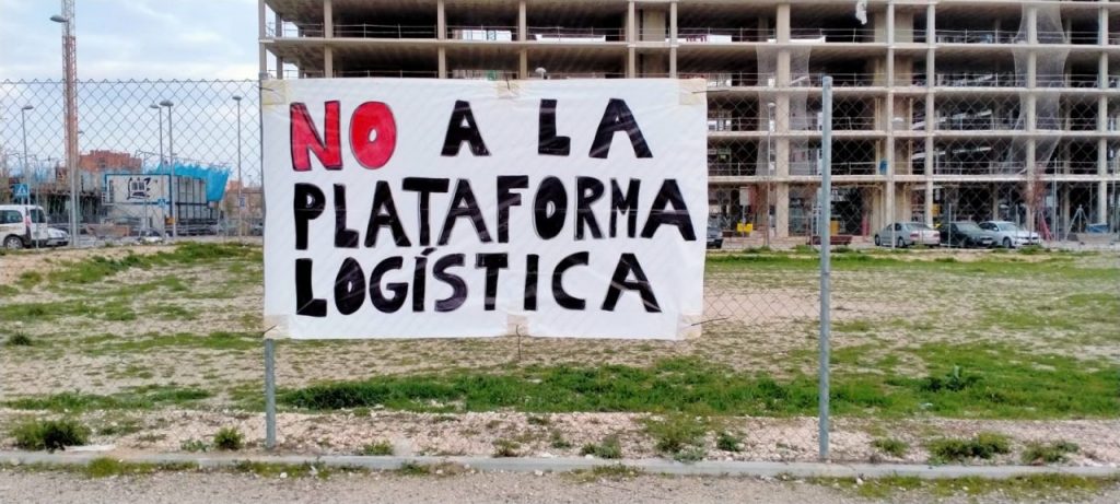Asociaciones vecinales protestarán este jueves ante la Junta de Villaverde por la planta logística PALM-40