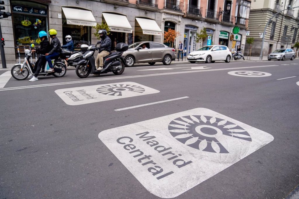 El Ayuntamiento paraliza de forma provisional la tramitación de multas de Madrid Central
