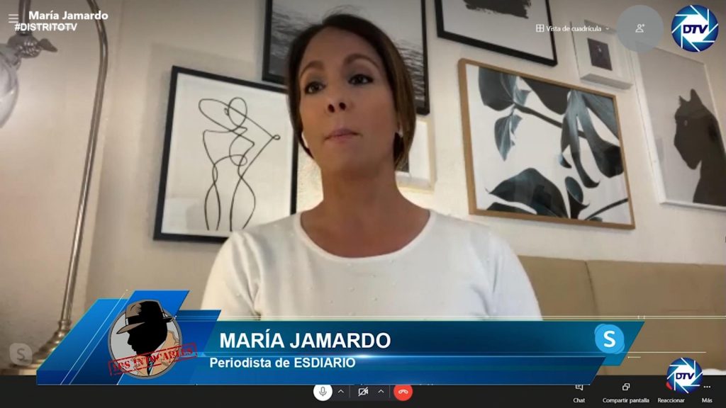 María Jamardo: "Los delitos de daños informáticos son los que pueden causarle más daño a Pablo Iglesias"