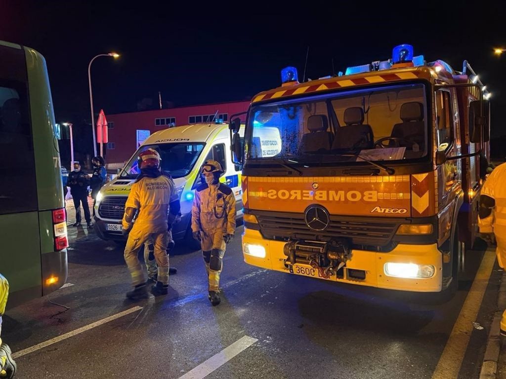 Muere una mujer de 54 años en Alcorcón tras ser atropellada por un autobús interurbano