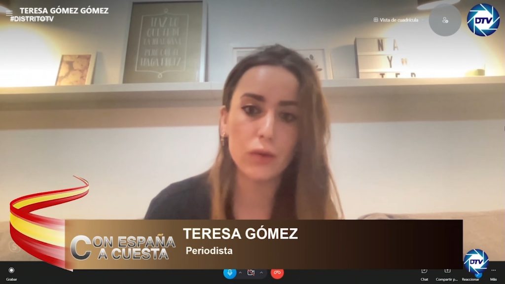 Teresa Gómez: "Podemos es de los partidos que más investigaciones por financiación irregular ha tenido"