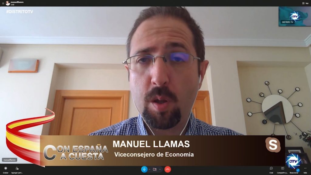 Manuel Llamas: "Inflación no es culpa de la guerra, está repuntando desde hace un año"