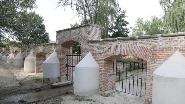 Casa de Campo ya tiene su muro histórico restaurado