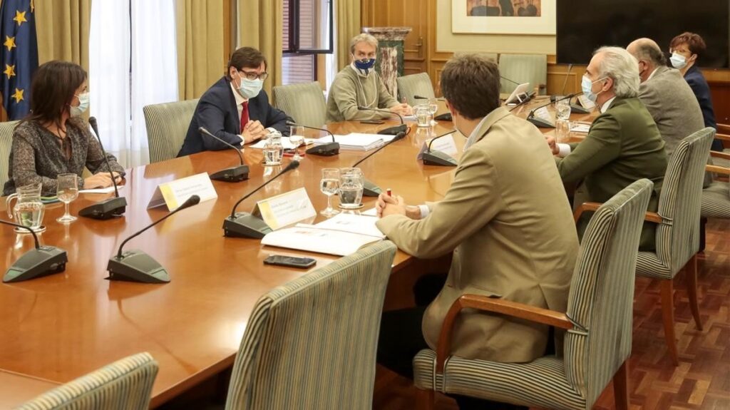Reunión entre Illa y Escudero culminó sin un acuerdo sobre las medidas para frenar la pandemia en Madrid