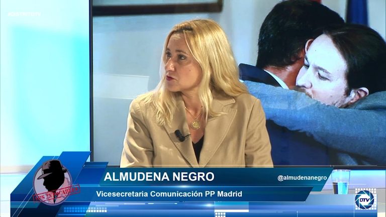 Almudena Negro: "Nos jugamos la libertad el 4M, el modelo de Sánchez consiste en atacar periodistas"