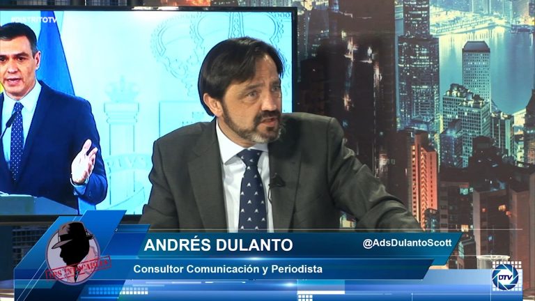 Andrés Dulanto: "La economía está sumergida en España, hay mucha gente en el paro"