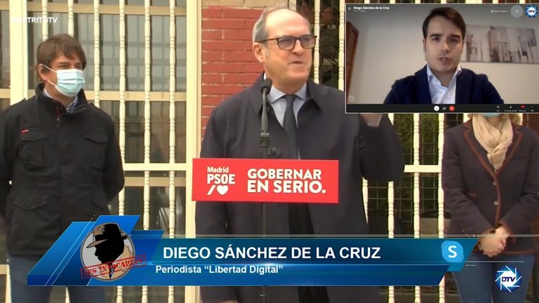 Diego Sánchez de la Cruz: "Que a Madrid le va mal en la pandemia es una mentira más de Gabilondo"