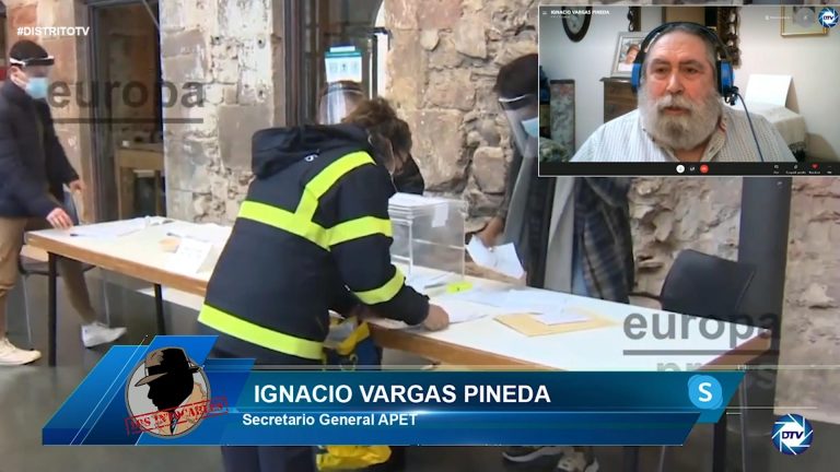 Ignacio Vargas: "El voto por correo no es custodiado en un tramo, no es algo seguro"