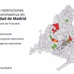 Casi medio millón de madrileños están afectados por las restricciones en 17 ZBS y 3 municipios