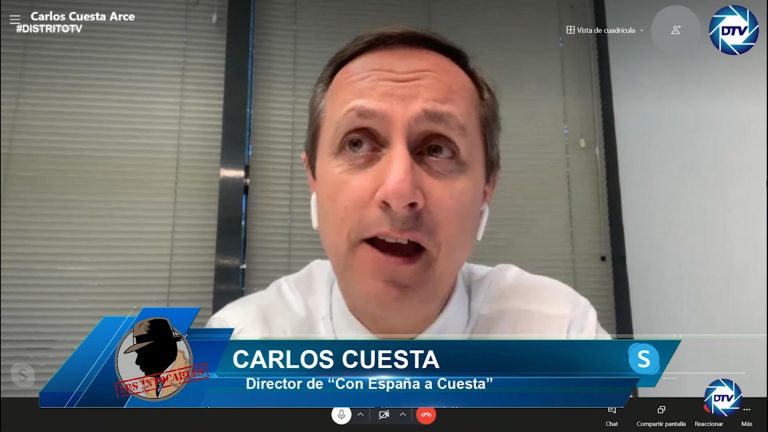 Carlos Cuesta: "Podemos está desapareciendo y Sánchez sabe que no se puede apoyar en más nadie"