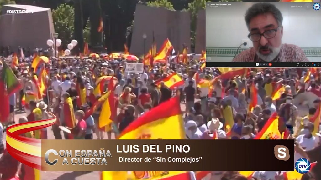 Luis del Pino: "Más de 150 mil personas asistieron a Colón, es arrollador, todo el mundo se ha juntado"