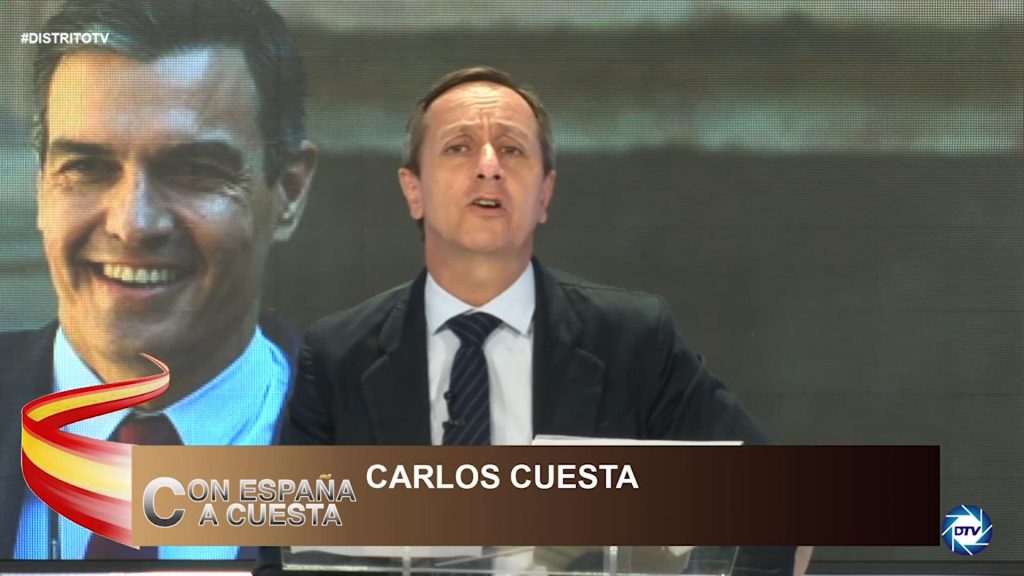 Carlos Cuesta: "Desde que Sánchez gobierna todo se ha encarecido, y la tasa de paro sigue en aumento"
