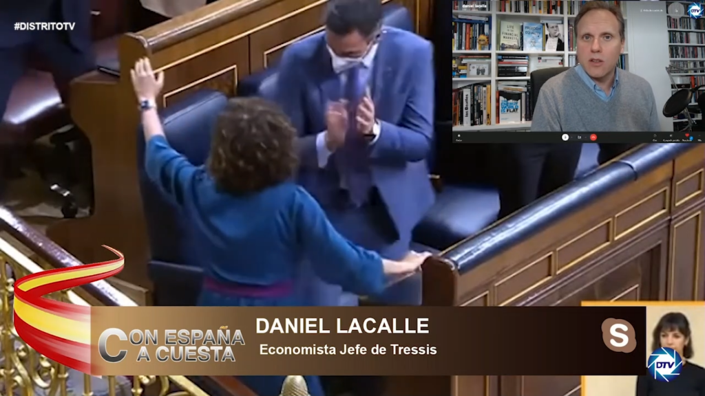 Daniel Lacalle: "Hay que explicar cómo el Gobierno de Sánchez ha despilfarrado el mayor dinero en la historia de España"