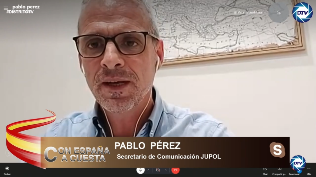 Pablo Pérez: "Que en el Congreso se ponga en duda el trabajo de las Fuerzas de Seguridad del Estado es una vergüenza"