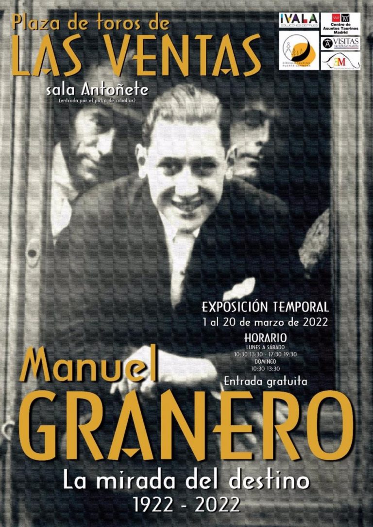 Las Ventas homenajea a Manuel Granero con una exposición sobre su trayectoria personal