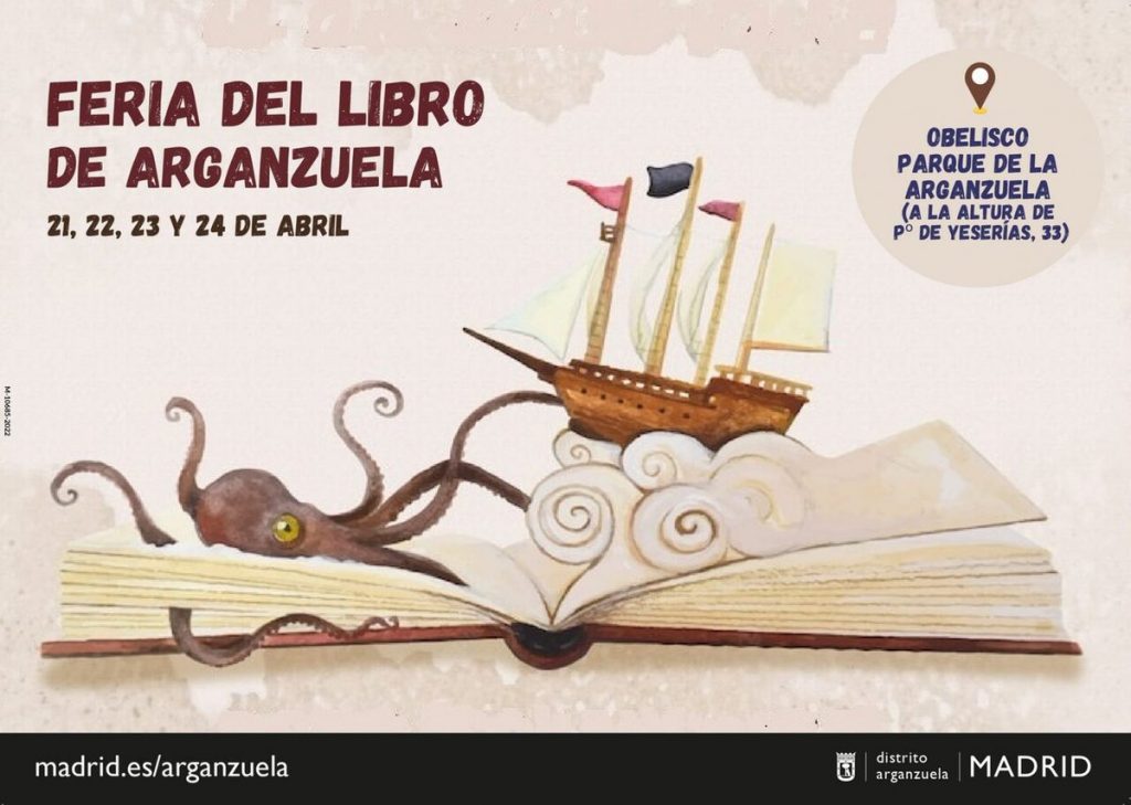 Arganzuela celebra en Madrid Río la Feria del Libro con firmas de autores y descuentos