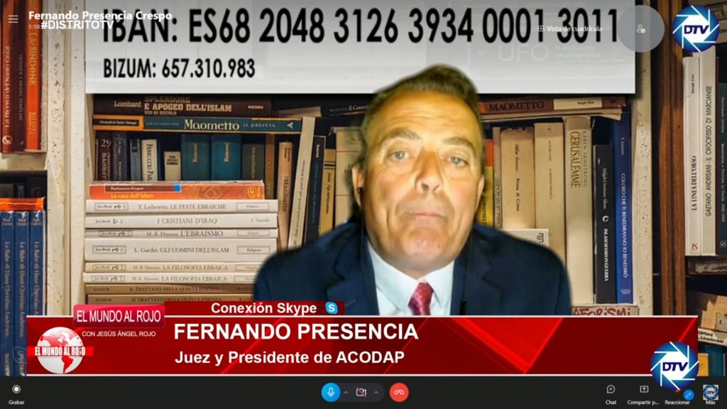 Juez Fernando Presencia: "Los políticos no hacen nada con la corrupción judicial porque están implicados"