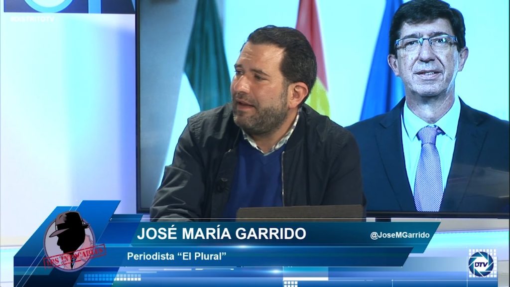 José M. Garrido: "En Andalucía no querían convocar elecciones anticipadas porque el ascenso de Vox es incalculable"