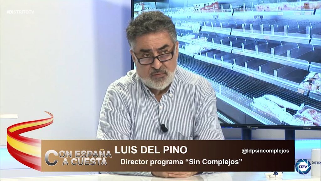 Luis Del Pino: "El Gobierno nos roba, le financiamos con 1 euro por cada 2 de gasolina"