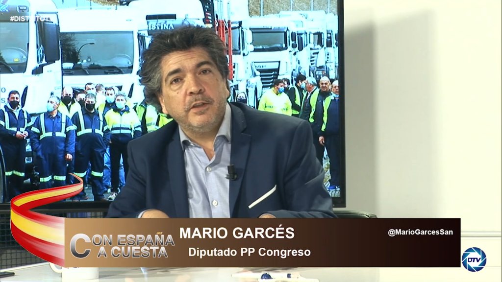 Mario Garcés: "El plan de Sánchez para la crisis es generar dependencia, debe bajar impuestos en vez de dar ayudas"