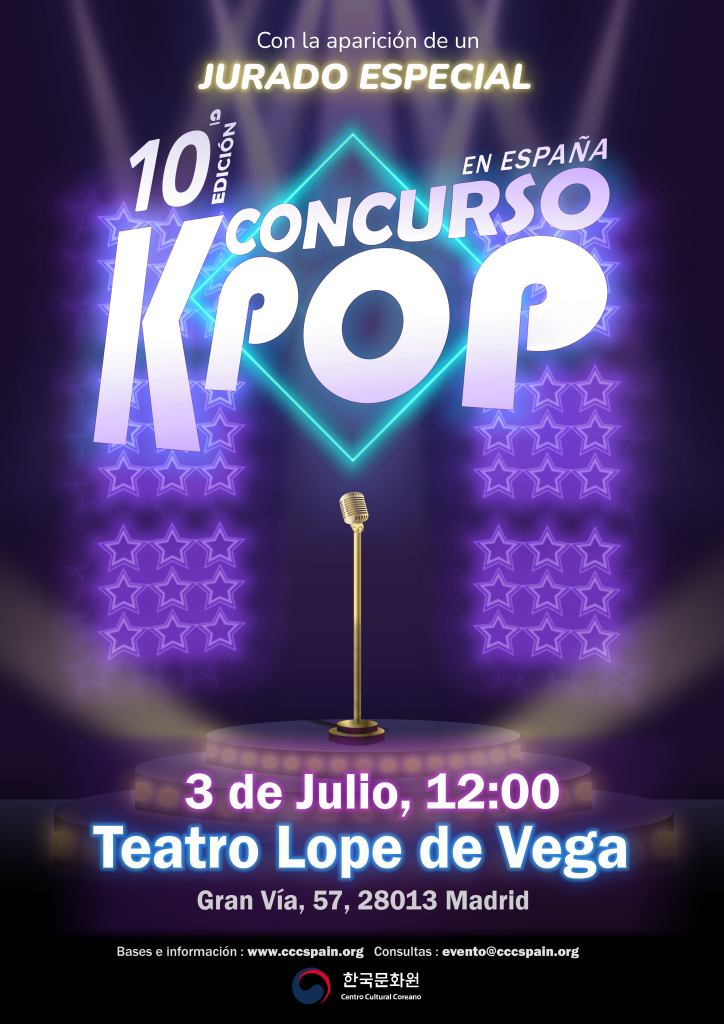 El Concurso de K-Pop en España se celebrará este domingo en el Teatro Lope de Vega
