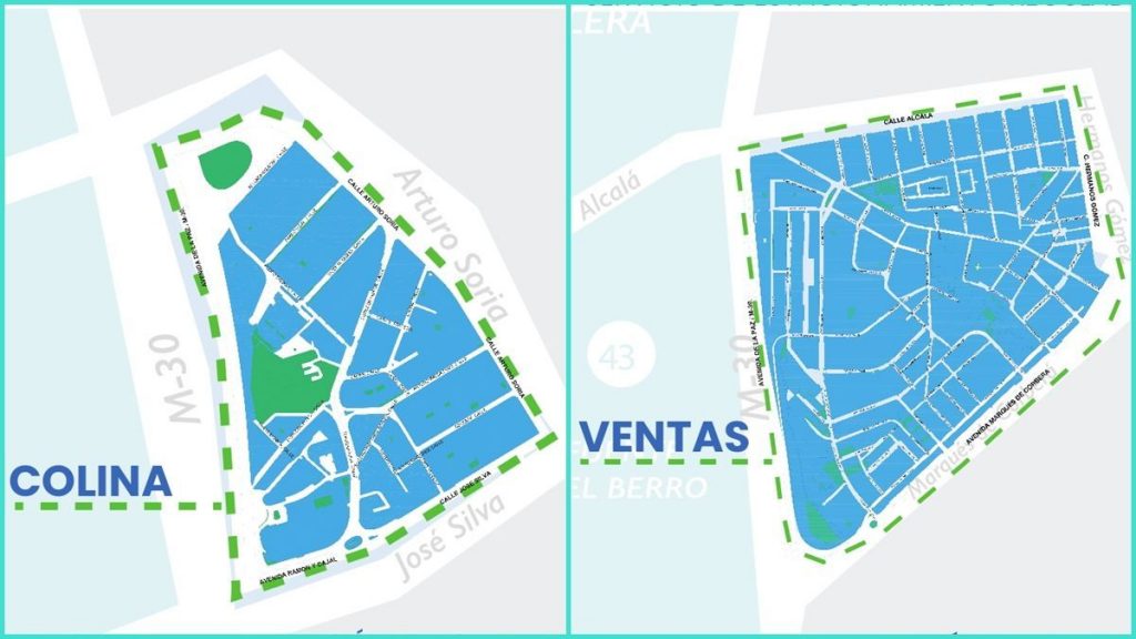 La zona SER de Ciudad Lineal se amplía a los barrios de Ventas y Colina a partir del 27 de junio