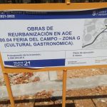 Realizan obras de mejora de la accesibilidad en ocho calles del recinto ferial de Casa de Campo
