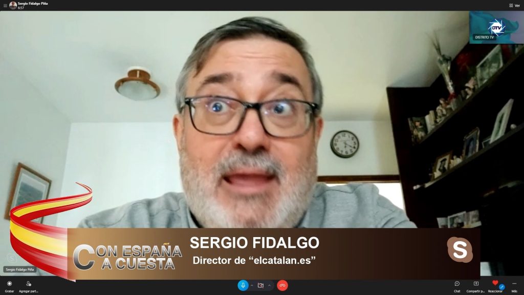 Sergio Fidalgo: "Están intentando blanquear un posible referéndum en Cataluña y el País Vasco"