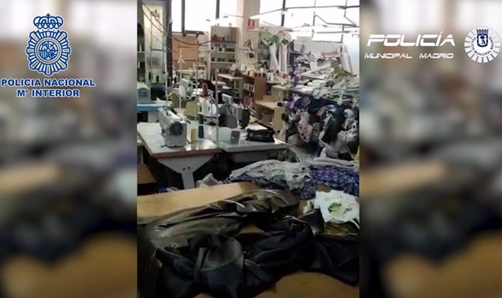 Seis detenidos y desarticulado un taller textil clandestino en el que se explotaba a empleados inmigrantes