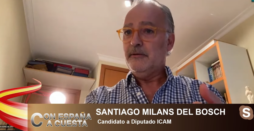 Santiago Milans del Bosch: "El ICAM no puede permitir los sueldos miserables que cobra el turno de oficio"