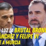 Sale a la luz la brutal bronca entre Pedro Sánchez y el rey Felipe VI en el AVE a Murcia