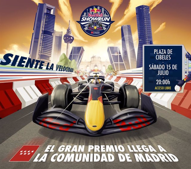 Madrid se convertirá en un circuito urbano de F1 con una exhibición de un monoplaza de Red Bull