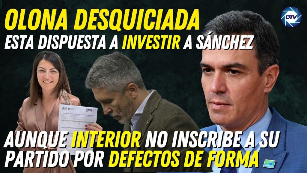 ¡Brutal! Macarena Olona, desquiciada: está dispuesta a investir a Pedro Sánchez