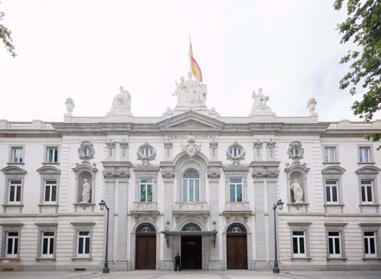Fachada del Tribunal Supremo, a 22 de mayo de 2023, en Madrid (España). - Eduardo Parra - Europa Press