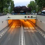 El túnel de Manuel Becerra cierra al tráfico por las obras de reparación y acondicionamiento