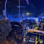 Un accidente de un VTC en Atocha deja una persona muy grave y otras dos graves
