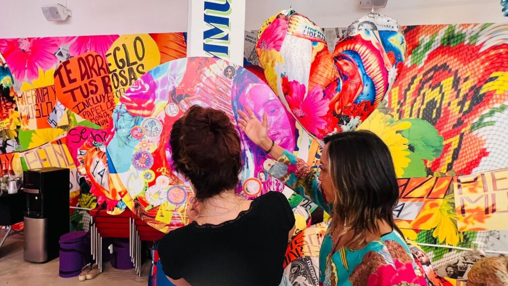 'Mandalas por la Paz' realiza un taller en el Centro Cultural Margarita Nelken de Coslada