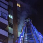 Al menos 15 intoxicados leves en el incendio de una vivienda en Fuencarral-El Pardo