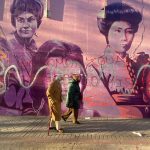 El militante de Vox acusado de vandalizar el mural feminista de Ciudad Lineal se desvincula de la acción