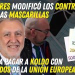 Torres modificó los contratos de las mascarillas para pagar a Koldo con fondos de la Unión Europea