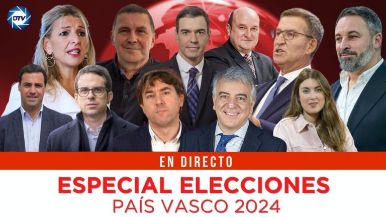 🔴#ENVIVO/ ESPECIAL ELECCIONES VASCAS 2024 | 21A | DISTRITOTV