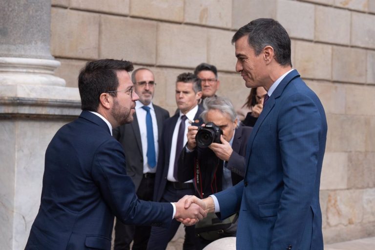 Aragonès insta a Sánchez a contemplar su propuesta de referéndum: "Tiene un compromiso firmado"