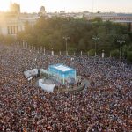 Decenas de miles de personas se concentran en apoyo a Ceuta en toda España